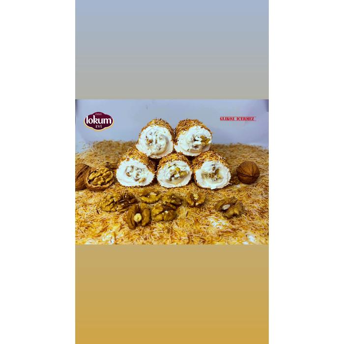 Kadayıflı Cevizli Kaymaklı 1 Kg