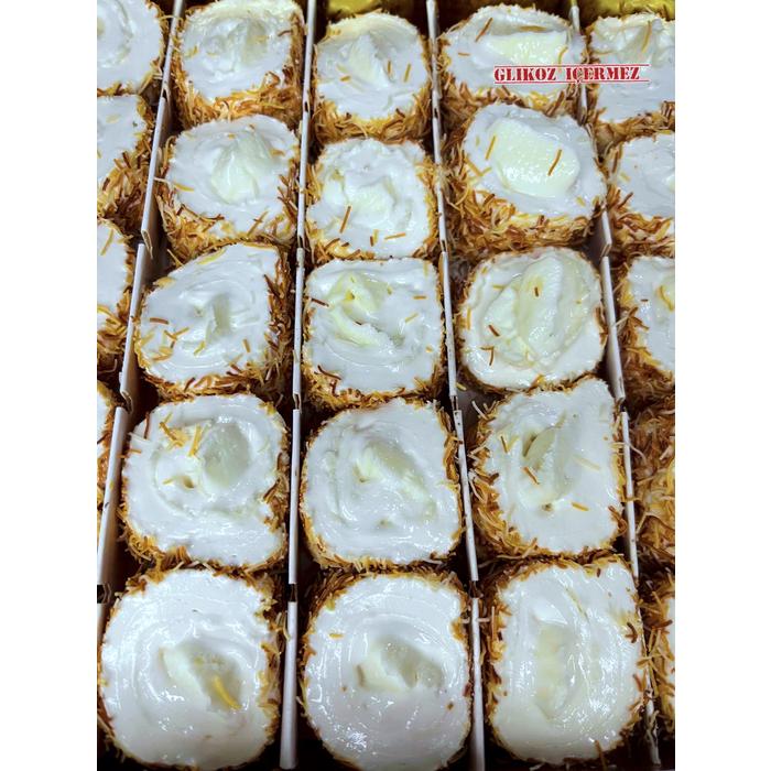 Kadayıflı Kaymaklı Lokum 1 Kg