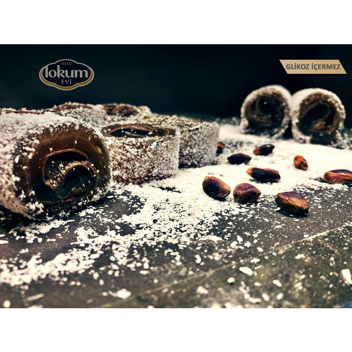 Klasik Türk Kahveli Çikolatalı Lokum 1 Kg
