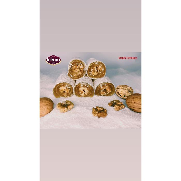 Sade Cevizli Lokum 1 Kg