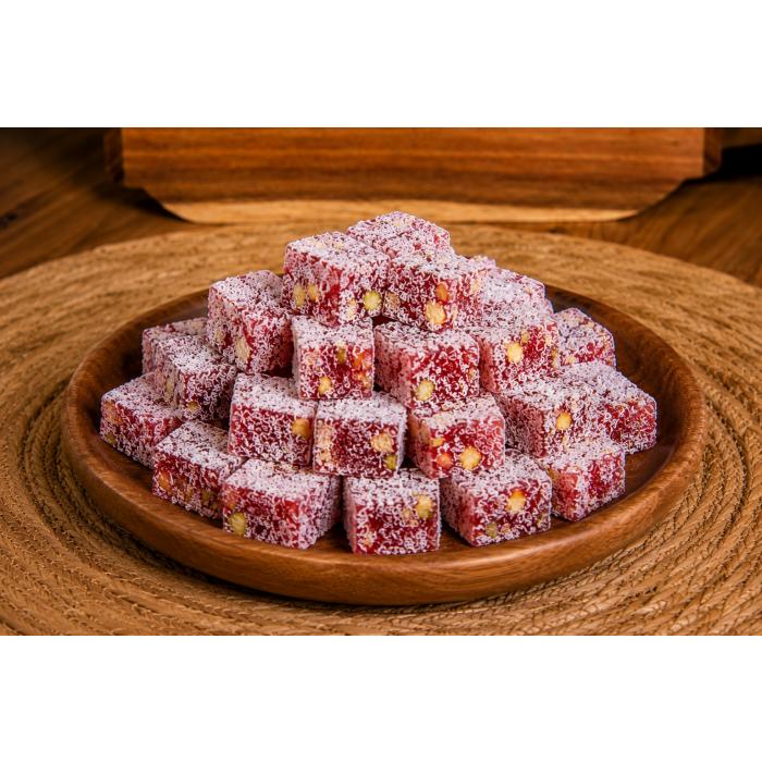 Narlı Antep Fıstıklı Mini Lokum